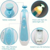 Electric Baby Nail Trimmer Care Safe Electric Baby Nail Care Set Electric Nail File Drill Toes Fingers Cleaner-6 in 1