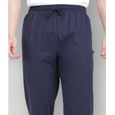 Neo Garments - Navy Blue 100% Cotton Mens Trackpants ( Pack of 1 ) - 3XL