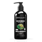 BRILLIX MORINGA SHAMPOO - For Stronger, Silky & Shiny Hair, 300 ml