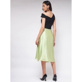 One Shoulder Crop Top With Flared Skirt XS