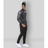 OFF LIMITS - Black Polyester Ultra Slim Fit Colorblock Mens Sports Tracksuit ( Pack of 1 ) - M