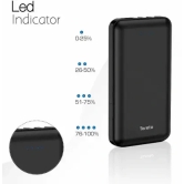 TORETO TOR-73 10000mAh TRINITY LITE POWER BANK (Color - Black) by ZALANI COLLECTION NX