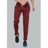 LEEBONEE - Maroon Polyester Men's Trackpants ( Pack of 1 ) - None