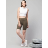 WUGO:: Latest  Fabulous Affordable Gym Shorts|Womens High Waist Olive Green Biker Shorts|High-Performance Cycling Shorts For Womens & Girls (Imported Lycra 250-GSM)