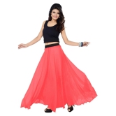 Sttoffa Georgette A-Line Skirt - Red - 38