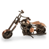 Lucky Handicraft  -Iron Bike Miniature Figurine, Standard, Brown, 1 Piece