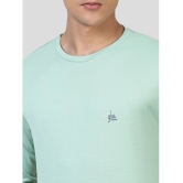 YHA - Mint Green Cotton Blend Regular Fit Mens T-Shirt ( Pack of 1 ) - None