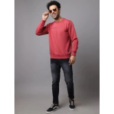 Rodamo Men Pink Printed Sweatshirt