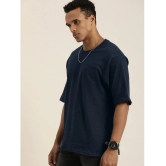 Dillinger - Navy Cotton Oversized Fit Mens T-Shirt ( Pack of 1 ) - None