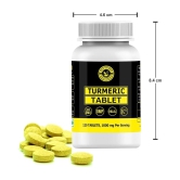 Holy Natural Turmeric Tablet - 120 Tab 1000 mg Vitamins Tablets