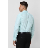 Men Blue Regular Fit Formal Full Sleeves Formal Shirt