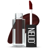 NEUD Matte Liquid Lipstick Espresso Twist with Jojoba Oil, Vitamin E and Almond Oil - Smudge Proof 12-hour Stay Formula with Free Lip Gloss - 1 Pack