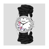 Mikado - Black Fabric Analog Womens Watch