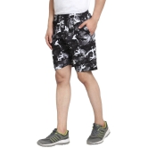 Uzarus - Black Cotton Blend Mens Shorts ( Pack of 1 ) - None