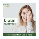 Nature Sure Biotin Daily Gummies For Hair, Skin and Nails - 1 Pack (45 Pieces)