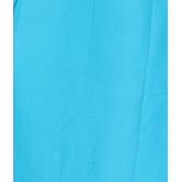 Sttoffa - Turquoise Rayon Flared Women's Palazzos ( Pack of 1 ) - None