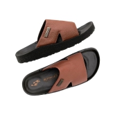 Aerowalk Tan Mens Daily Slipper - None