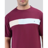 Forbro Maroon Cotton Regular Fit Mens Sports T-Shirt ( Pack of 1 ) - None