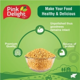 Pink Delight Unpolished Arhar Daal / Tur Daal, 500g Pack