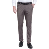 SREY - Grey Polycotton Slim - Fit Men's Trousers ( Pack of 1 ) - None