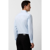 Men Light Blue Slim Fit Formal Full Sleeves Formal Shirt