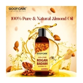 GOODCARE 100% Pure & Natural Premium Sweet Almond Oil (Rogan Badam) for Body, Skin & Hair - 200 ml