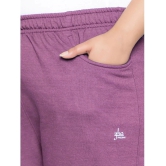 YHA - Mauve Fleece Womens Running Trackpants ( Pack of 1 ) - None