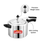 Srushti Gold is now Leoron 5 L Aluminium InnerLid Pressure Cooker Gas Stovetop Compatible