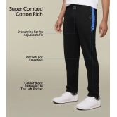 Code Cotton Rich Track Pants Pitch Black M