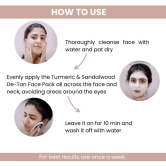 Turmeric Sandalwood Detan Face Pack-95gm | WA |-Default