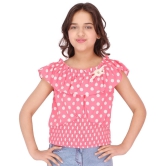 Smart Casual Polka Dotted Top - None