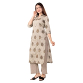 miravan Cotton Kurti With Palazzo - Stitched Suit - XL