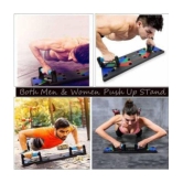 ODDISH  Push Up Board -with 14-in-one Muscle Toning System, Multifunctional Colour Coded Foldable Push up Board for Body Muscle Training - Assorted