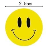 iDream Smiley Face Stickers Self Adhesive Tapes for Art, Craft School Supplies