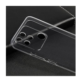 NBOX - Silicon Soft cases Compatible For TPU Glossy Cases Realme Narzo 50A ( Pack of 1 ) - Transparent