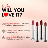 Creamy Matte Lipstick Long - Lasting For Women-sweet-rose