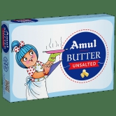 Amul Butter - Unsalted, 100 G Carton