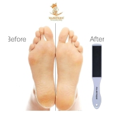 Majestique Sponge Foot Buffer And Foot Filer, Moisturizing Bod Wash With Clean 3Pcs Color May Vary