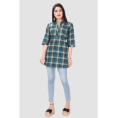 Meher Impex - Multicoloured Cotton Blend Women''s Straight Kurti ( Pack of 1 ) - None