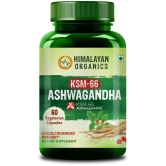 Himalayan Organics KSM - 66 Ashwagandha 1000Mg I KSM-66 I Boost Energy, Strength, Stamina 60 Capsule