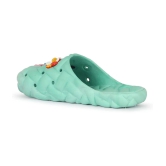 Aadi Green Womens Toe Covered Flip Flop - None