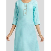 Aarika Girls Cotton Kurta and Sharara Set ( Pack of 1 , Sea Green ) - None