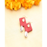 Red diamond chyme earring