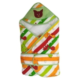 Love Baby Cotton Blanket cum Dryrobe - 565 Green P6