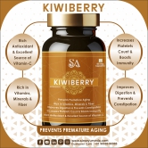 KIWIBERRY(Good For Body Detoxifier, Immunity Booster, Joint Pain Relief Restful Sleep, 60 Veg Capsules)