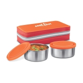 MINI LUNCH TIFFIN(NEW COLOR),ORANGE