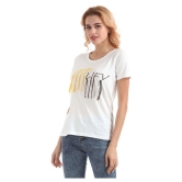 Sugr Cotton Regular Tops - White - M