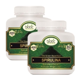 Biotic Spirulina Capsules 400mg Capsule 120 no.s Pack of 2