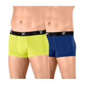 XYXX - Multicolor Modal Mens Trunks ( Pack of 2 ) - M