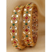 Sukkhi Multicolor Bangle Set ( Pack of 2 ) - None